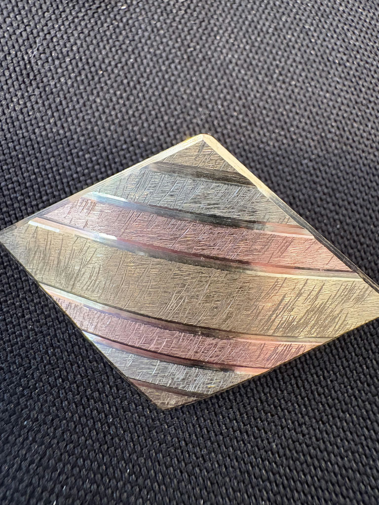 Tri-Coloured 10K Gold Jewelry Set - image 8 of 11
