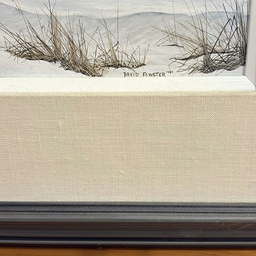 ORIGINAL ART Winter Landscape  by David Fewster - image 8 of 10