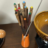 Fondue Pots with Fondue Forks and Burners - thumbnail 8 of 10