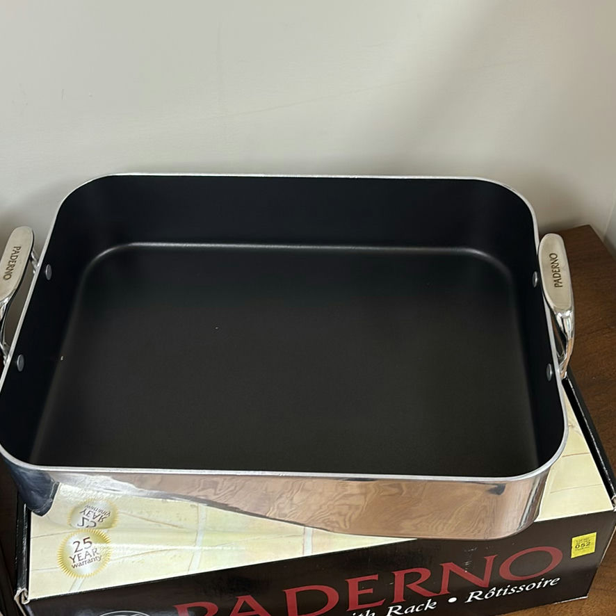 Paderno Roasting Pan with Rack and Stainless Steel Multi-Roaster - image 3 of 10