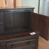 Dark Wood Cabinet Hutch - thumbnail 7 of 16