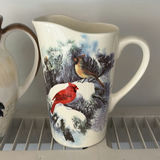 Decorative Ceramic Pitchers and Oval Serving Platter - thumbnail 4 of 13
