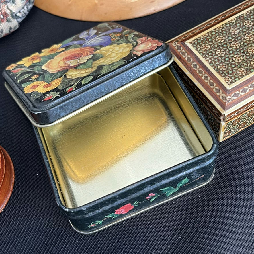 Assorted Decorative Boxes, Wooden Bowl, and Small Accessories - image 12 of 12