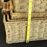 Set of Woven Storage Baskets and Trays - thumbnail 6 of 9