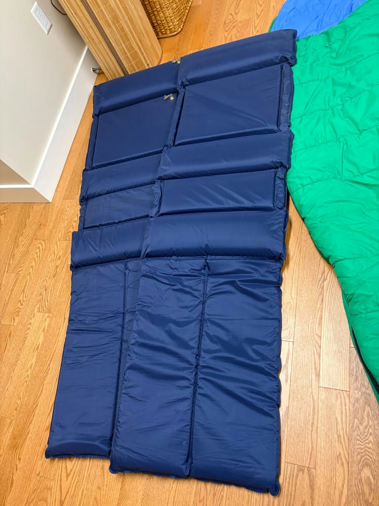 TWO Camp Trails Sleeping Bags and TWO Self-Inflating Sleeping Pads - image 3 of 18