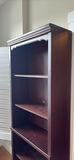 Dark Wood Bookcase Shelf Unit - thumbnail 9 of 10