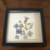 Framed Floral and Bird Artwork - thumbnail 8 of 12