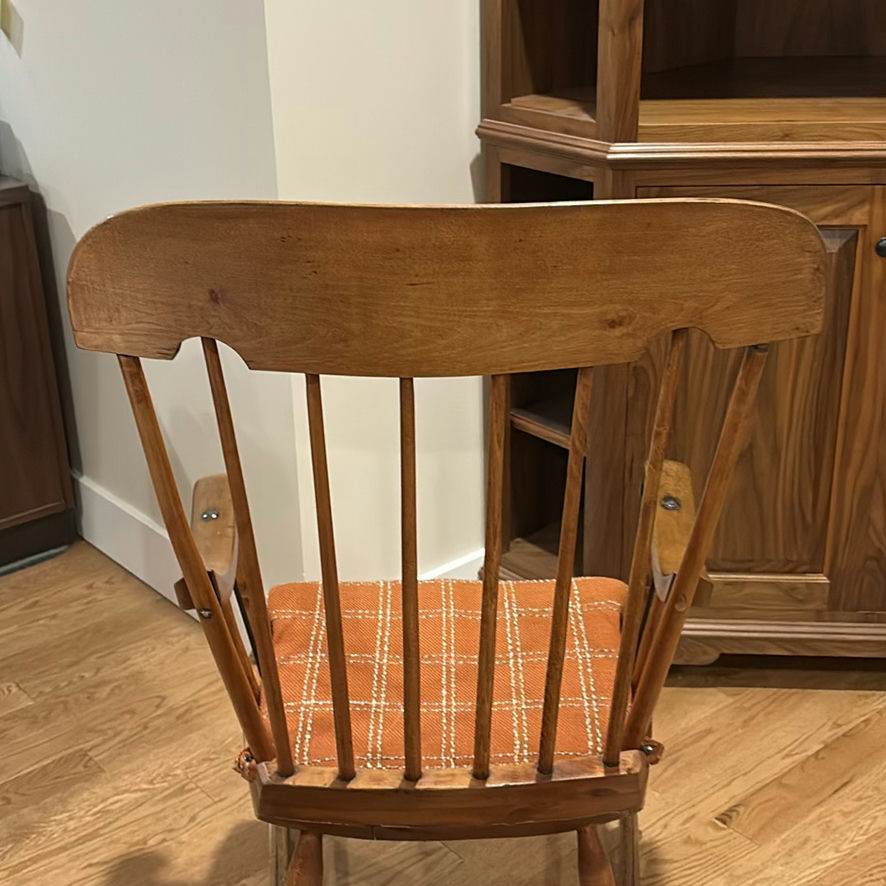 Vintage Wooden Rocking Chair - image 6 of 14