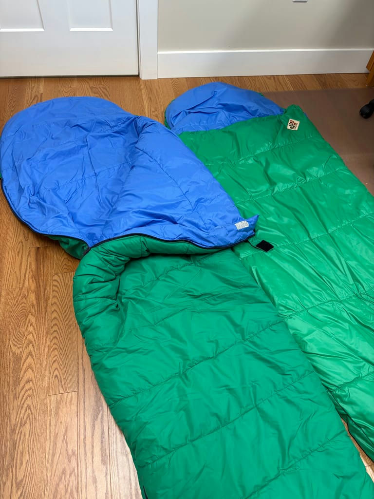 TWO Camp Trails Sleeping Bags and TWO Self-Inflating Sleeping Pads - image 7 of 18