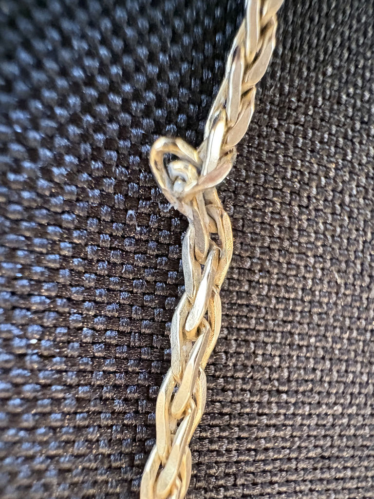 10K Gold Necklaces, Bracelet, and Hoop Earrings - image 11 of 14