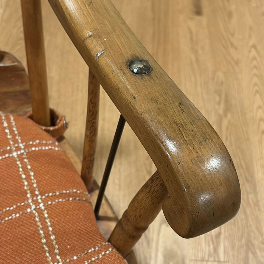 Vintage Wooden Rocking Chair - image 9 of 14