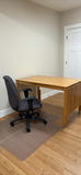 Wooden Drop-Leaf Table & Office Chair - thumbnail 7 of 11