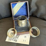 Sterling Silver Napkin Rings - thumbnail 1 of 11