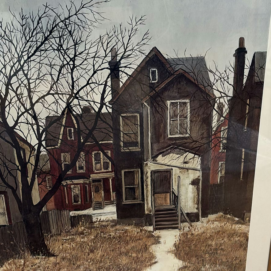 Three Framed Toronto and Cat Art Prints - image 12 of 14