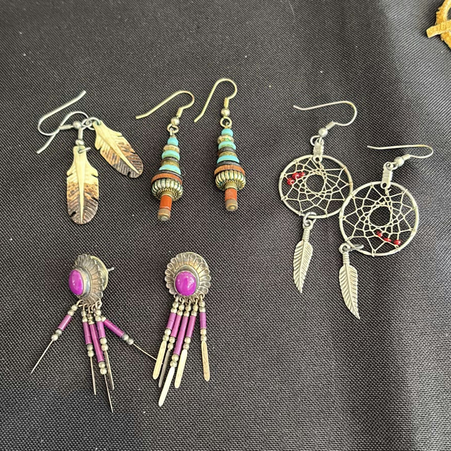 Collection of Indigenous-Style Handcrafted Decor and Accessories - image 7 of 15