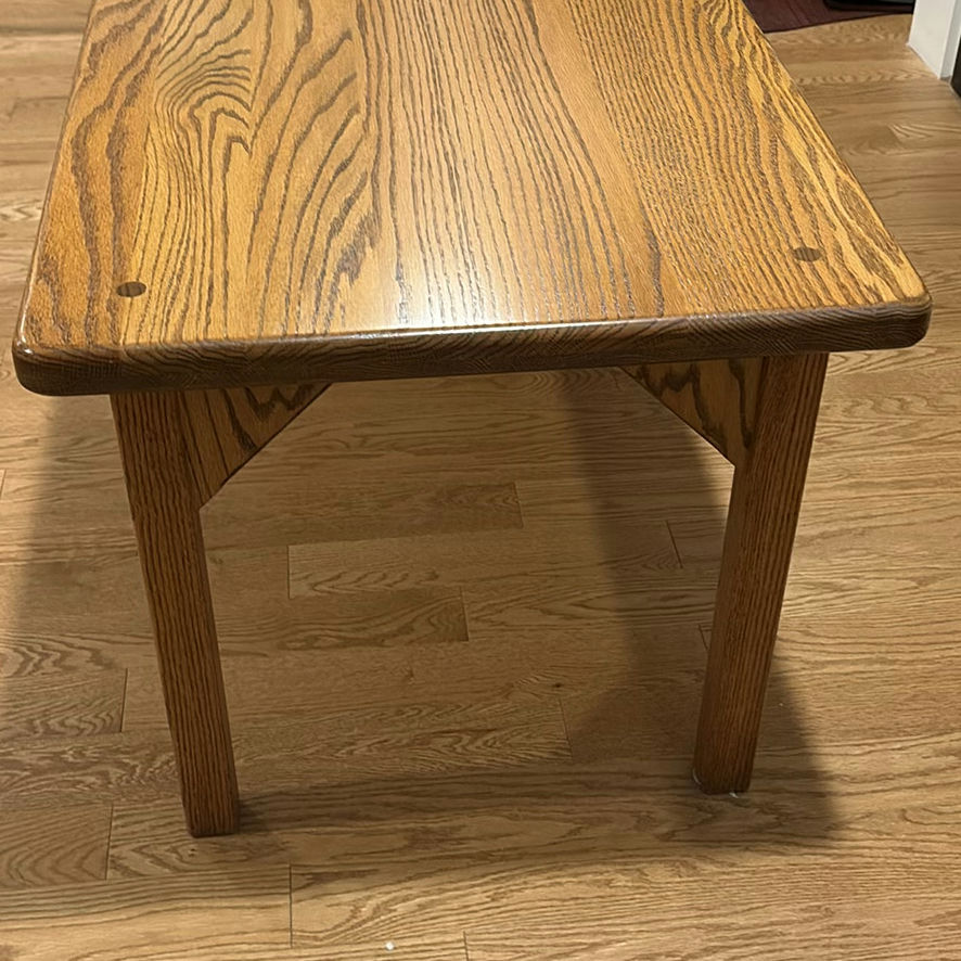 Oak Coffee Table - image 3 of 8