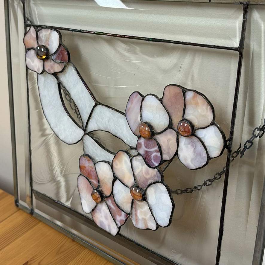 Stained Glass Floral Hanging Panel - image 8 of 11