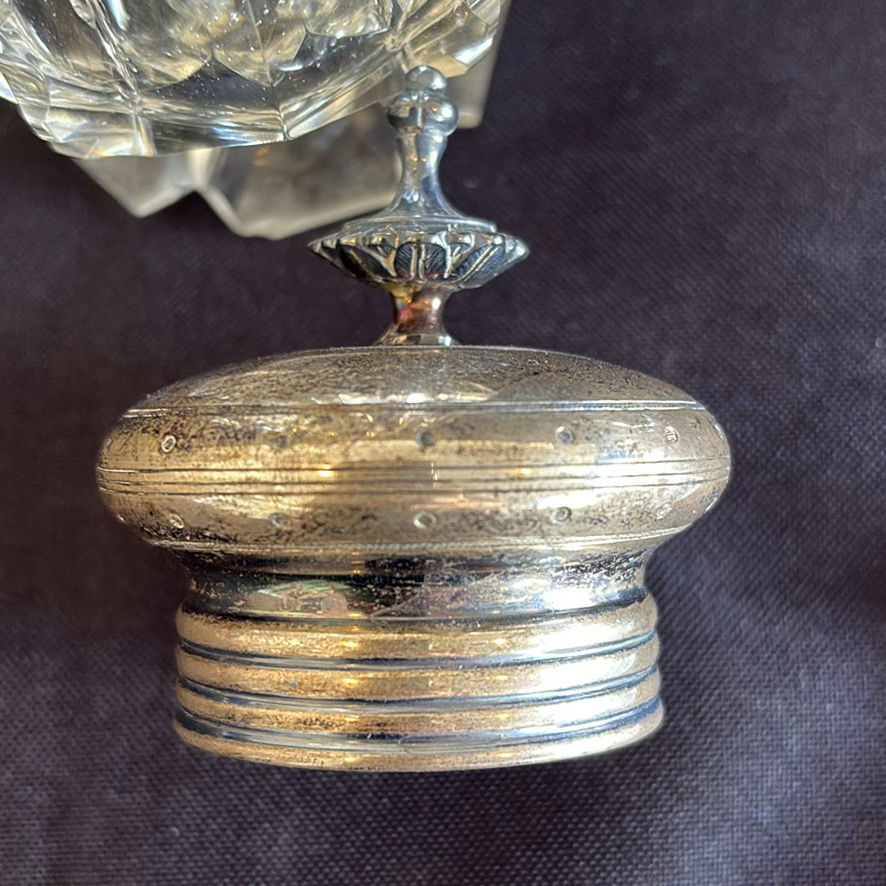 Assorted Etched Glass Dessert Cups and Glass Jar - image 18 of 18