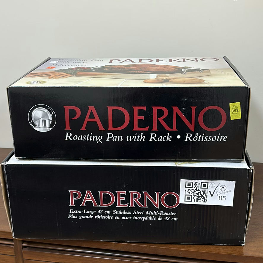 Paderno Roasting Pan with Rack and Stainless Steel Multi-Roaster - image 10 of 10