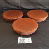 Set of Three Handctrafted Wooden Lazy Susans by Chris Vigliotti - thumbnail 1 of 6