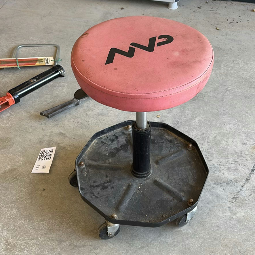 Rolling Shop Stool and Assorted Hand Tools - image 8 of 9