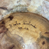 Wooden Bowl by Brahm Friedlander and Two Wooden Oil lamps by Ron Ball - thumbnail 6 of 11