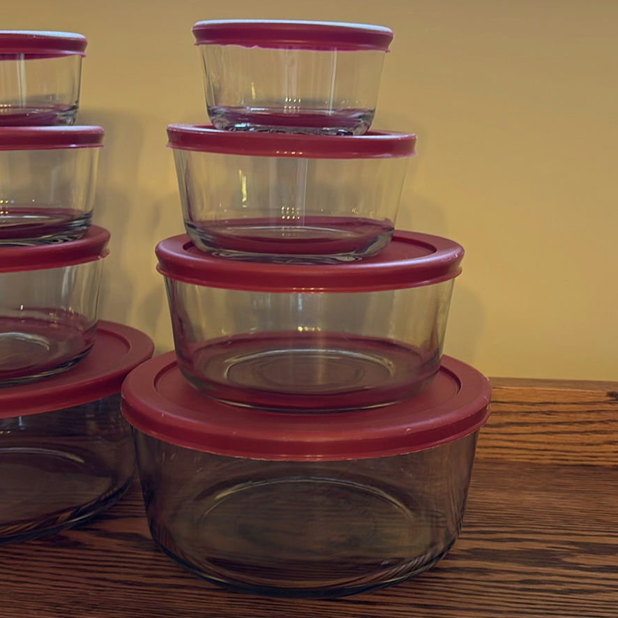 Anchor Glass Food Storage Container Set - image 2 of 10