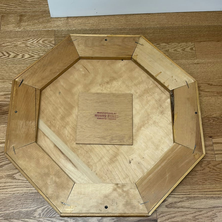 Munro Games Wooden Crokinole Board Set - image 4 of 7