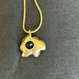 14K Gold Necklace With Amethyst Stone Pendant - thumbnail 5 of 9
