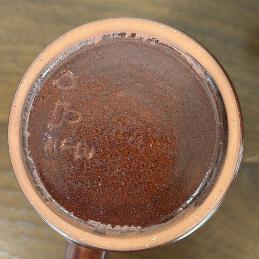 Two Fish Motif Ceramic Mugs and Abstract Pottery Vase - image 12 of 13