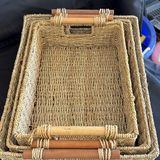 Set of Woven Storage Baskets and Trays - thumbnail 9 of 9