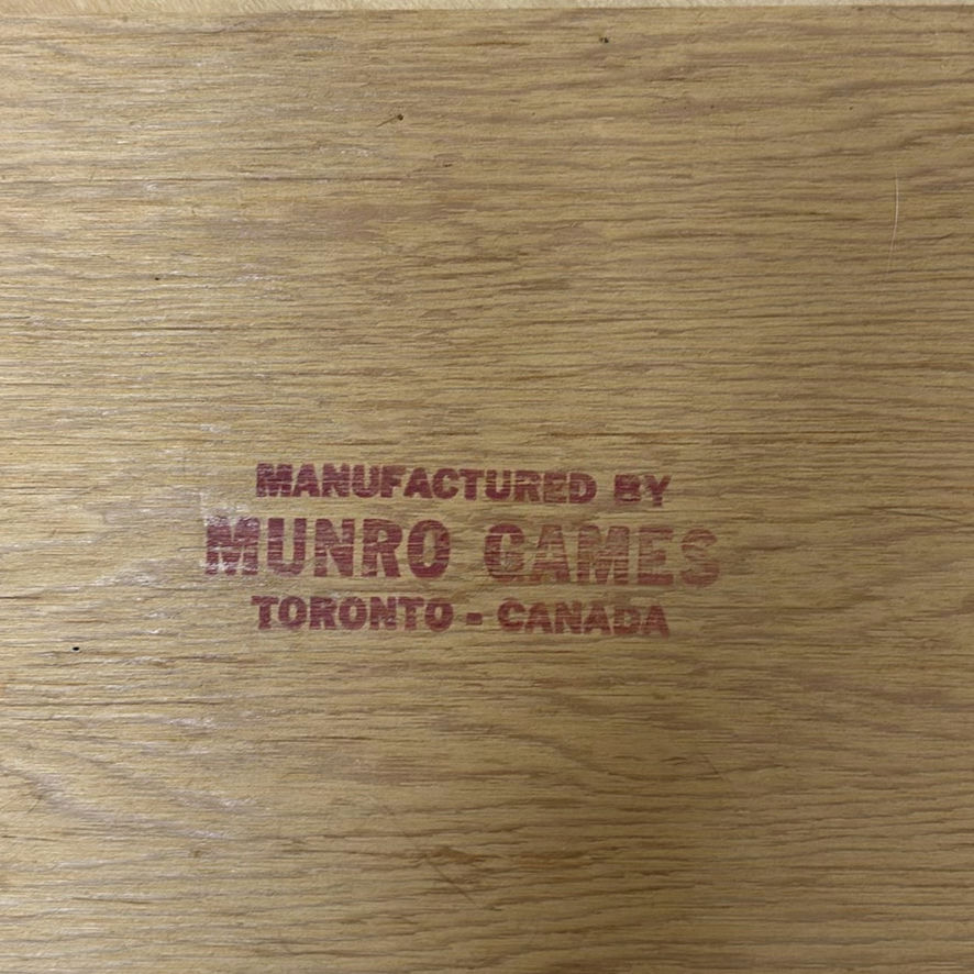 Munro Games Wooden Crokinole Board Set - image 5 of 7