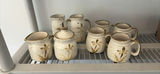 Handmade Ceramic Mug and Pitcher Set - thumbnail 1 of 11