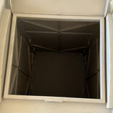 Suncast Tilt-Out Trash Can Cabinet & Small Seat/Cabinet - thumbnail 4 of 15