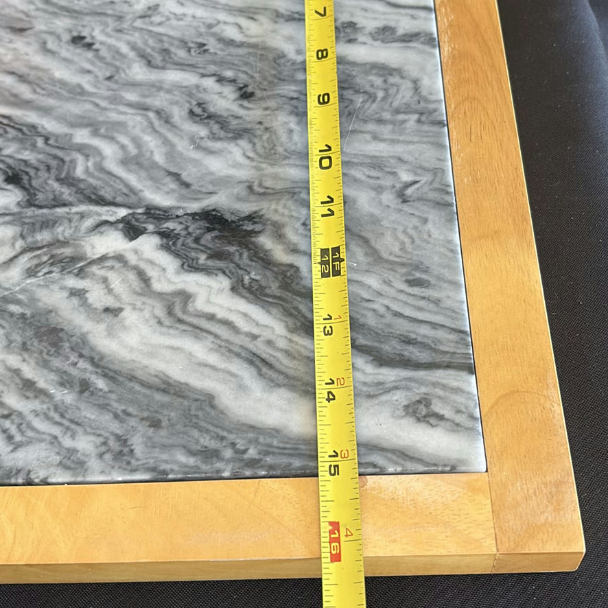 Marble-Style Serving Board, Wine Cooler, Ice Bucket, Slate Tray - image 3 of 11