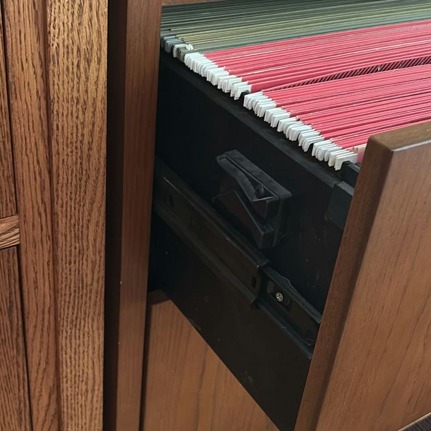 Woodgrain File Cabinet - image 7 of 9
