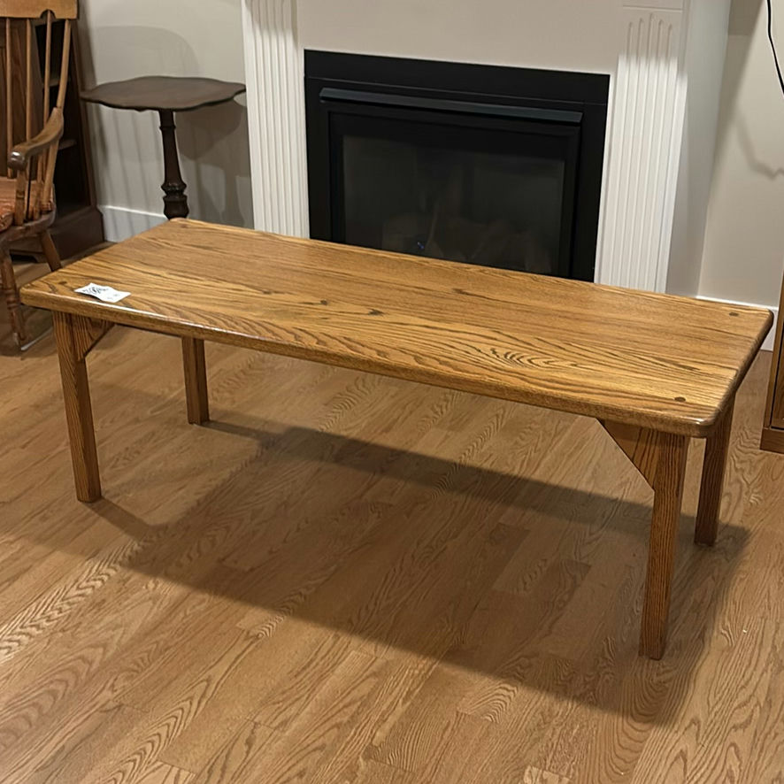 Oak Coffee Table - image 1 of 8