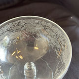 Assorted Etched Glass Dessert Cups and Glass Jar - thumbnail 5 of 18