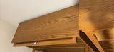 Oak Barrister Bookcase Cabinet - thumbnail 5 of 7