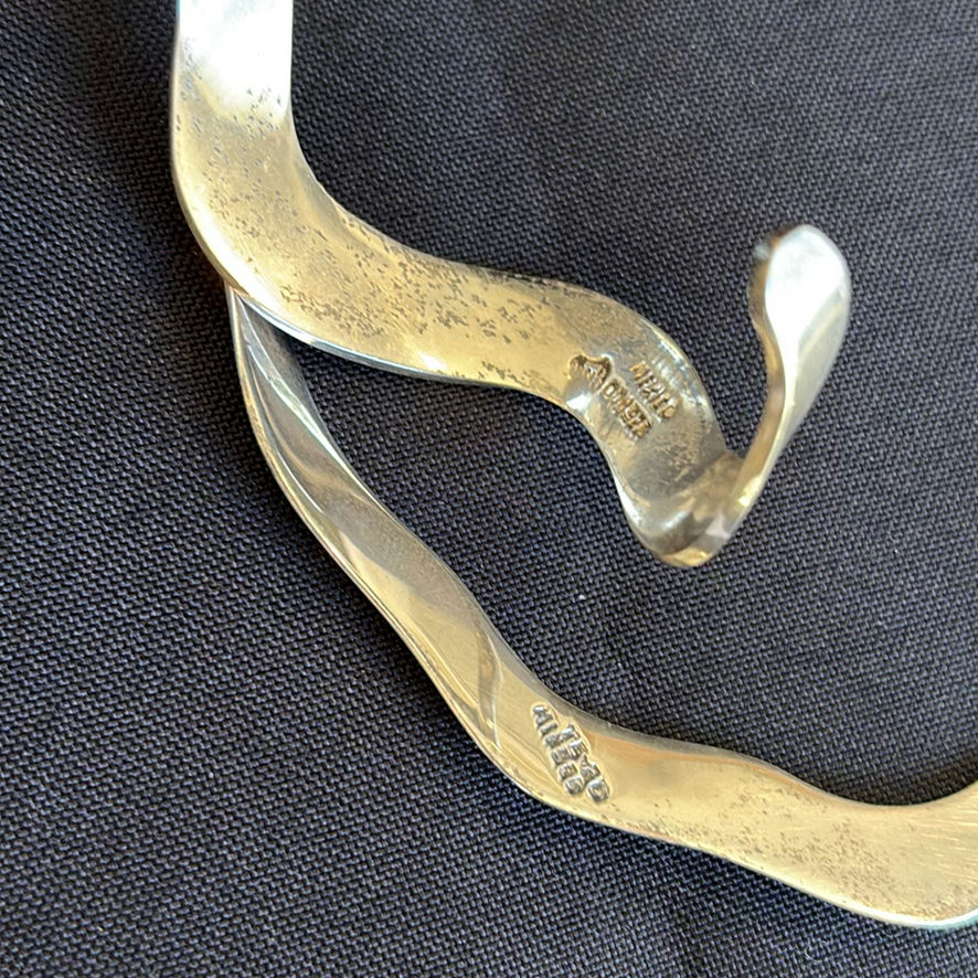 Sterling Silver Necklace and Bracelet - image 4 of 9