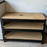 Three-Tier Storage Shelf & Plastic Storage Unit - thumbnail 2 of 10