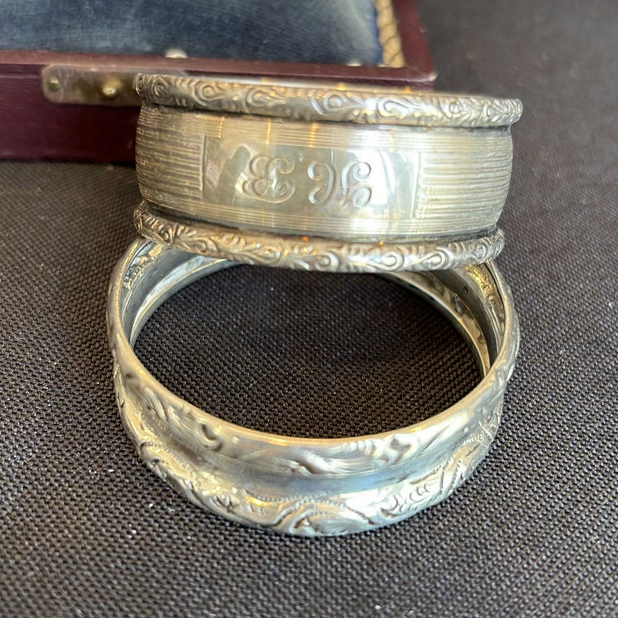 Sterling Silver Napkin Rings - image 5 of 11