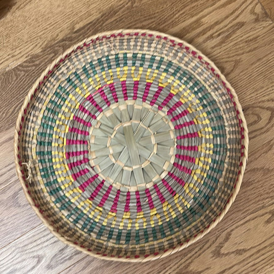Woven Basket and Lidded Coiled Basket - image 7 of 10