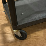 Luxor Rolling Utility Cart with Power Outlets - thumbnail 3 of 9