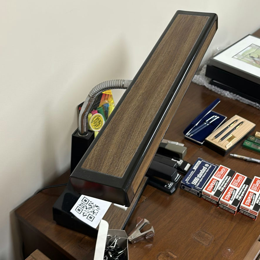 Retro Desk Lamp and Assorted Office Supplies - image 7 of 8
