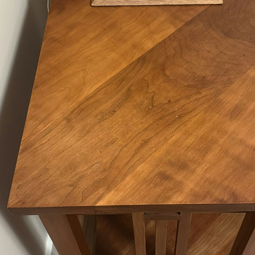 Handcrafted Corner Table by Chris Vigliotti - image 10 of 11