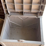 Suncast Tilt-Out Trash Can Cabinet & Small Seat/Cabinet - thumbnail 12 of 15