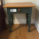 Wooden One-Drawer Side Table - thumbnail 1 of 8