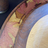 Wooden Decorative Bowl by Ron Ball and Two Wooden Candlesticks - thumbnail 3 of 14