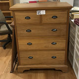 Handcrafted Wooden Five-Drawer Chest by Chris Vigliotti - thumbnail 1 of 11